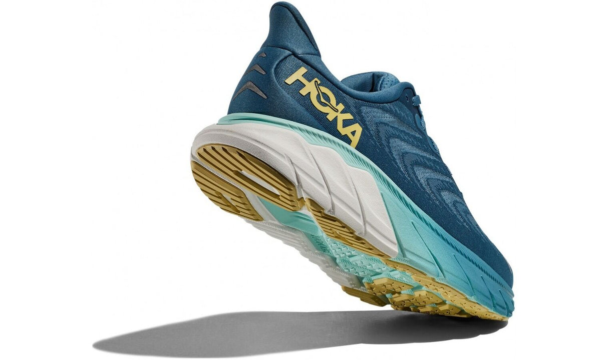 Hoka Arahi 6 Mens Running Shoes in Bluesteel / Sunlit Ocean (2023) - US 11.5