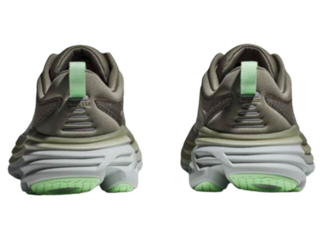 Hoka Bondi 8 Men’s Running Shoes in Olive Haze / Mercury (2023) - US 10.5