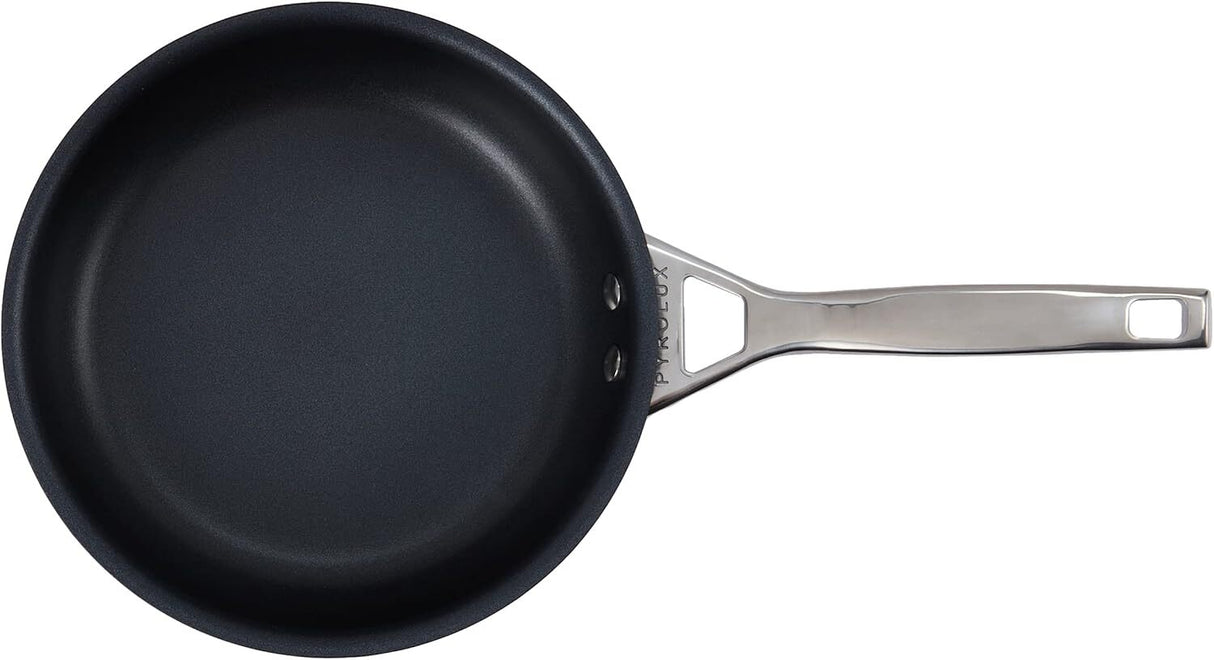 Pyrolux HA+ Induction 2-Piece Non-Stick Fry Pan/Skillet Set 20 cm & 28 cm in Black
