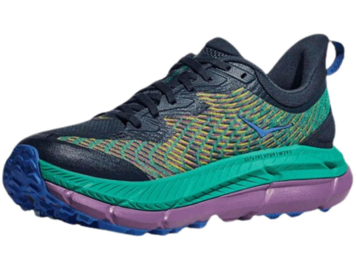 HOKA Mens Mafate Speed 4 Trail Running Shoes Strata/Tech Green - Size 11