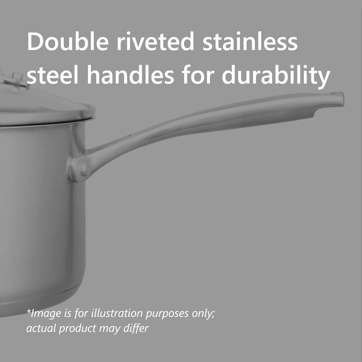 3-Piece Pyrolux Radius 85 Stainless Steel Saucepan Set