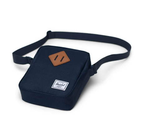 Herschel 3L Heritage Crossbody Bag with Adjustable Strap in Navy