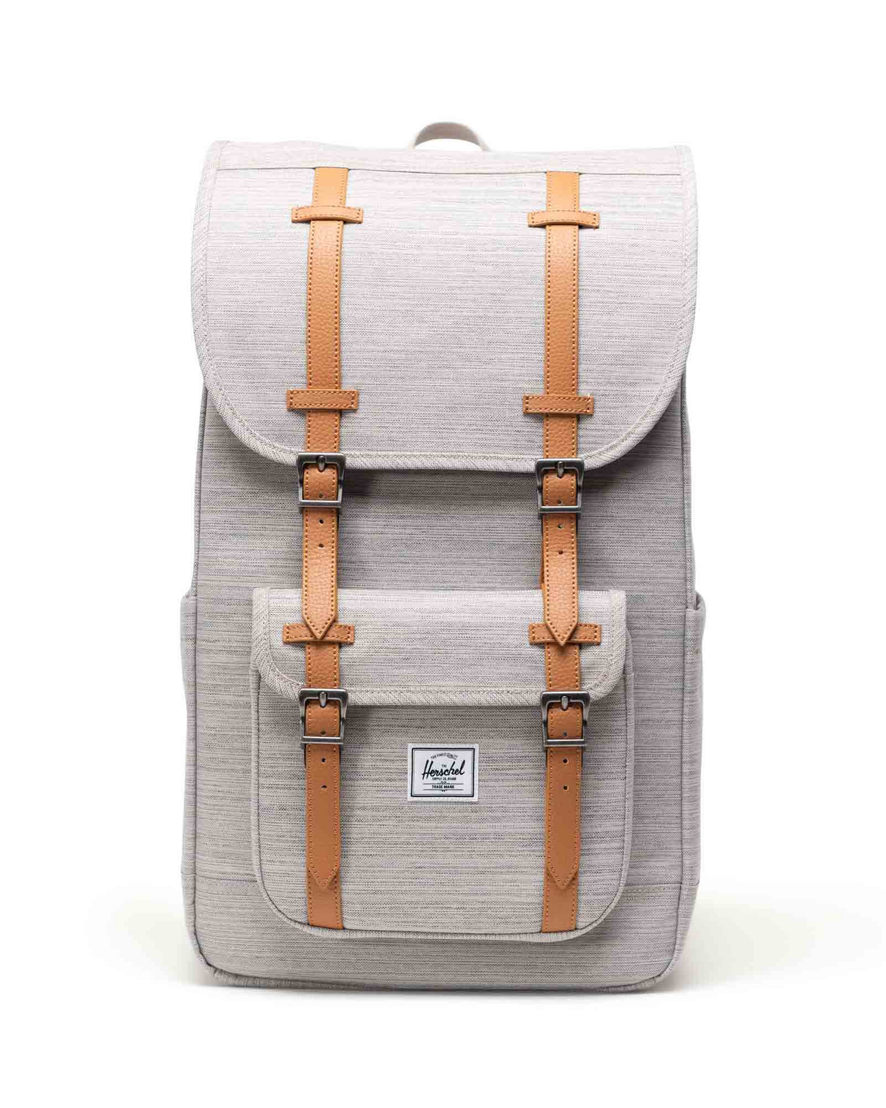 Herschel 30L Little America Backpack Bag w/ 15" Laptop Sleeve in Light Grey Crosshatch