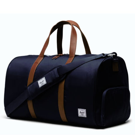 Herschel Novel Duffle 43 L Luggage Carry on Travel Overnight Gym Bag - Navy