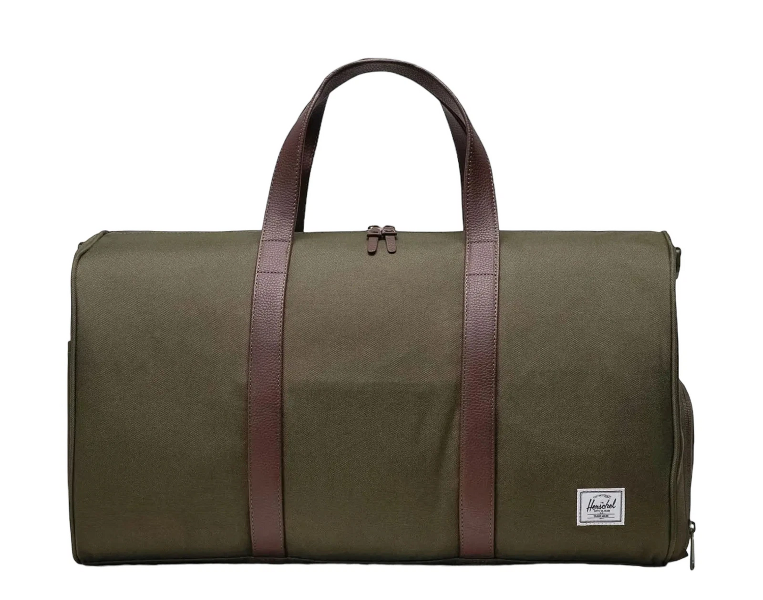 Herschel 43L Novel Duffle Duffel Bag w/ Adjustable Strap in Ivy Green