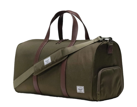 Herschel 43L Novel Duffle Duffel Bag w/ Adjustable Strap in Ivy Green
