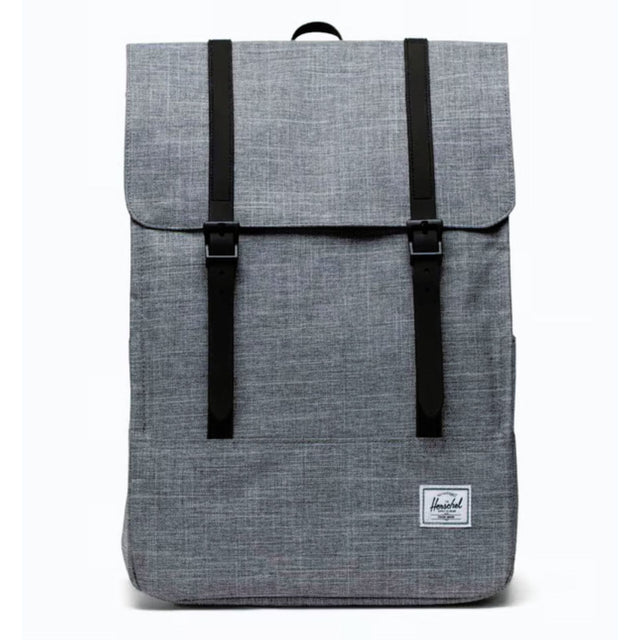 Herschel Survey Backpack 20L Laptop Travel/School Bag - Raven Crosshatch