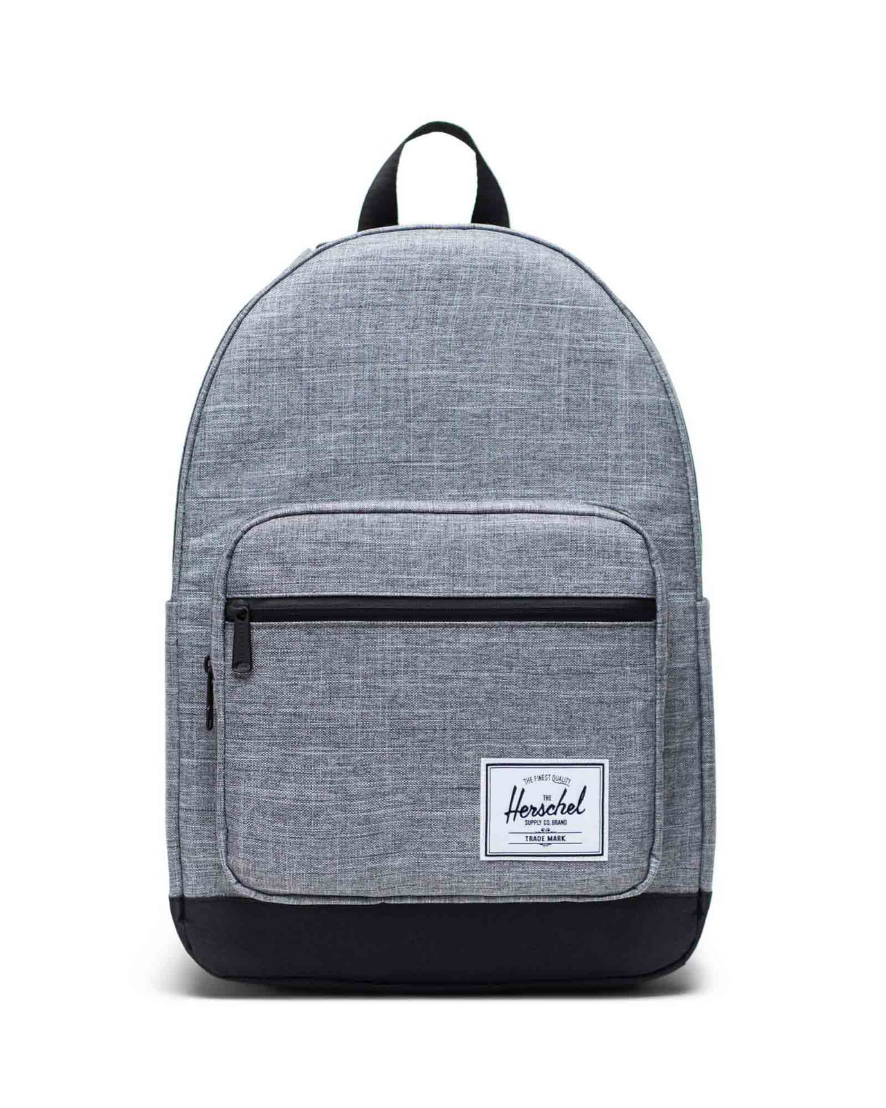 Herschel 25L Pop Quiz Backpack Bag w/ 15" Laptop Sleeve in Raven Crosshatch