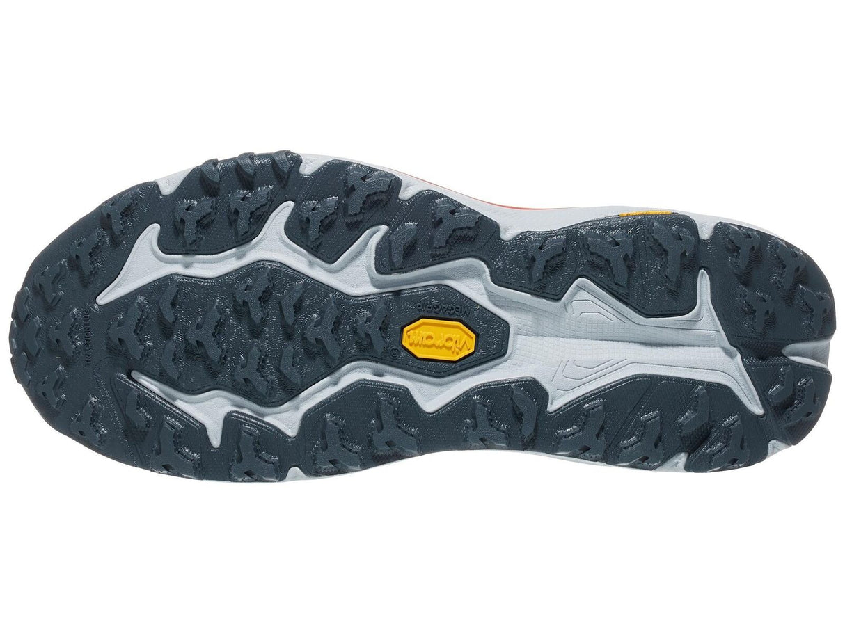 HOKA Speedgoat 6 Mens Trail Running Shoes in Gull/Stormy Skies - Size 12