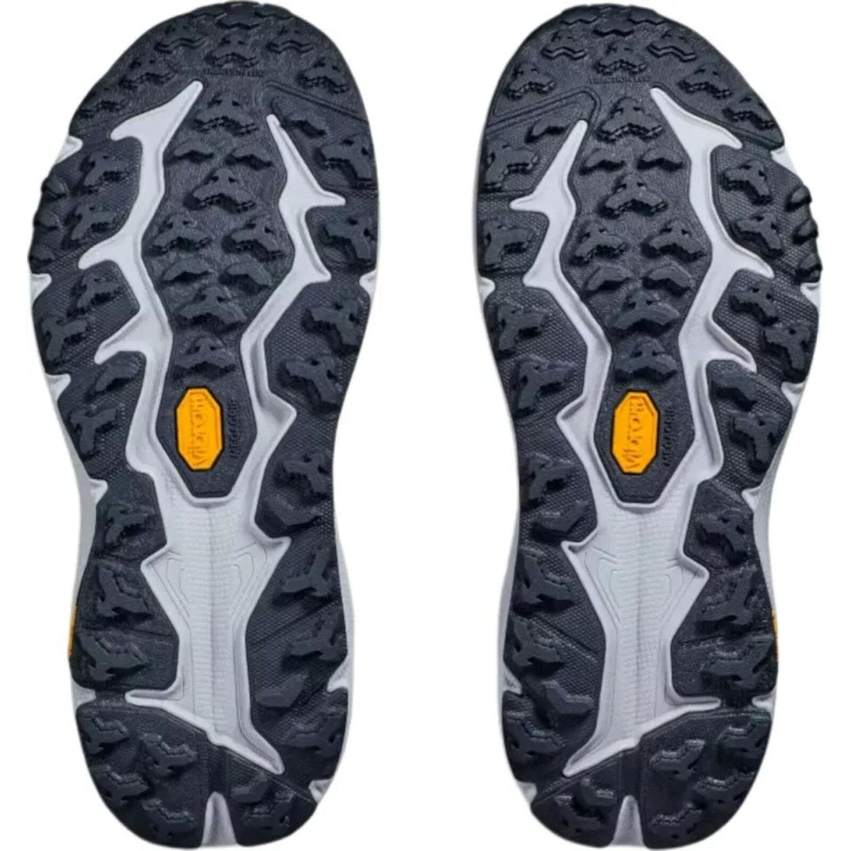 Womens HOKA Speedgoat 6 Trail Running Shoes in Gull / Stormy Skies - Size 11