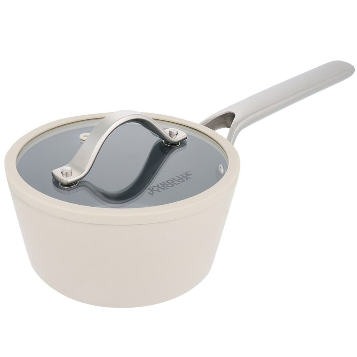 16cm Pyrolux NEXGEN Saucepan 1.3L Ivory | Ceramic Non-Stick, Induction Base, Oven Safe