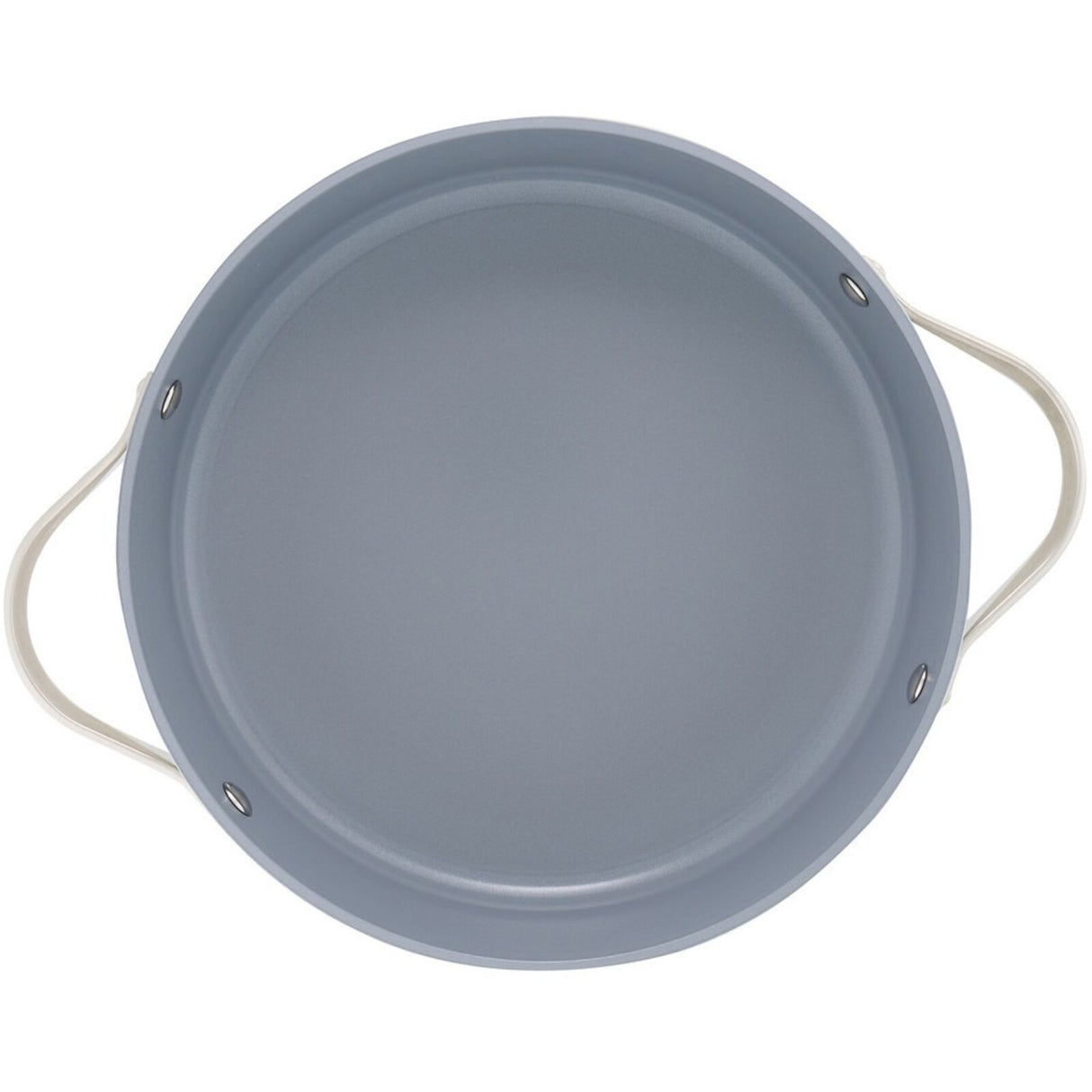 Pyrolux NEXGEN 28cm Ceramic Non-Stick Chef Saute Pan - Ivory (Induction & Oven Safe)