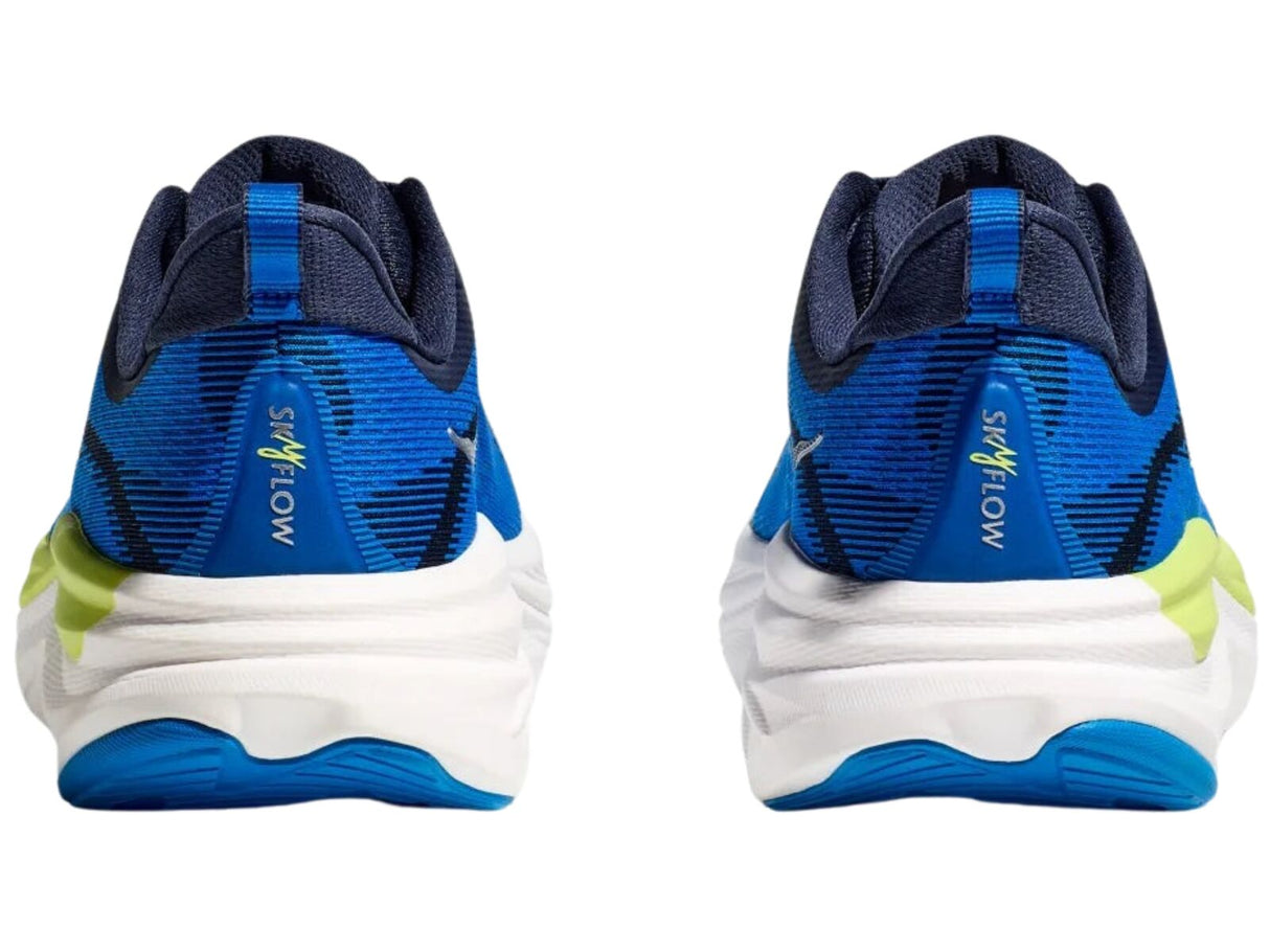 Hoka Skyflow Mens Running Shoes in Varsity Navy / Electric Cobalt Size US 12