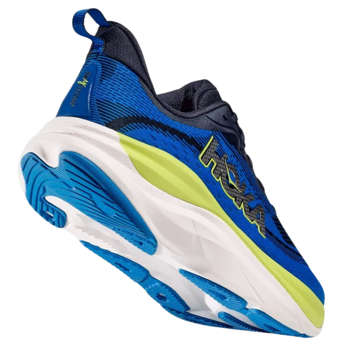 Hoka Skyflow Mens Running Shoes in Varsity Navy / Electric Cobalt Size US 12