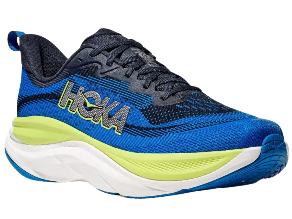 Hoka Skyflow Mens Running Shoes in Varsity Navy / Electric Cobalt Size US 11