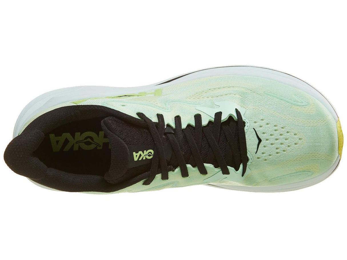 Hoka Clifton 10 Men’s Running Shoes Lightweight CMEVA MetaRocker in Fluorite/Luna Moth