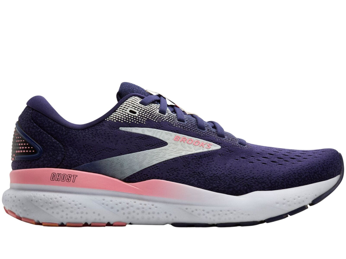 Womens Brooks Ghost 16 Running Shoes in Blue Ribbon/Dianthus – Size 7.5