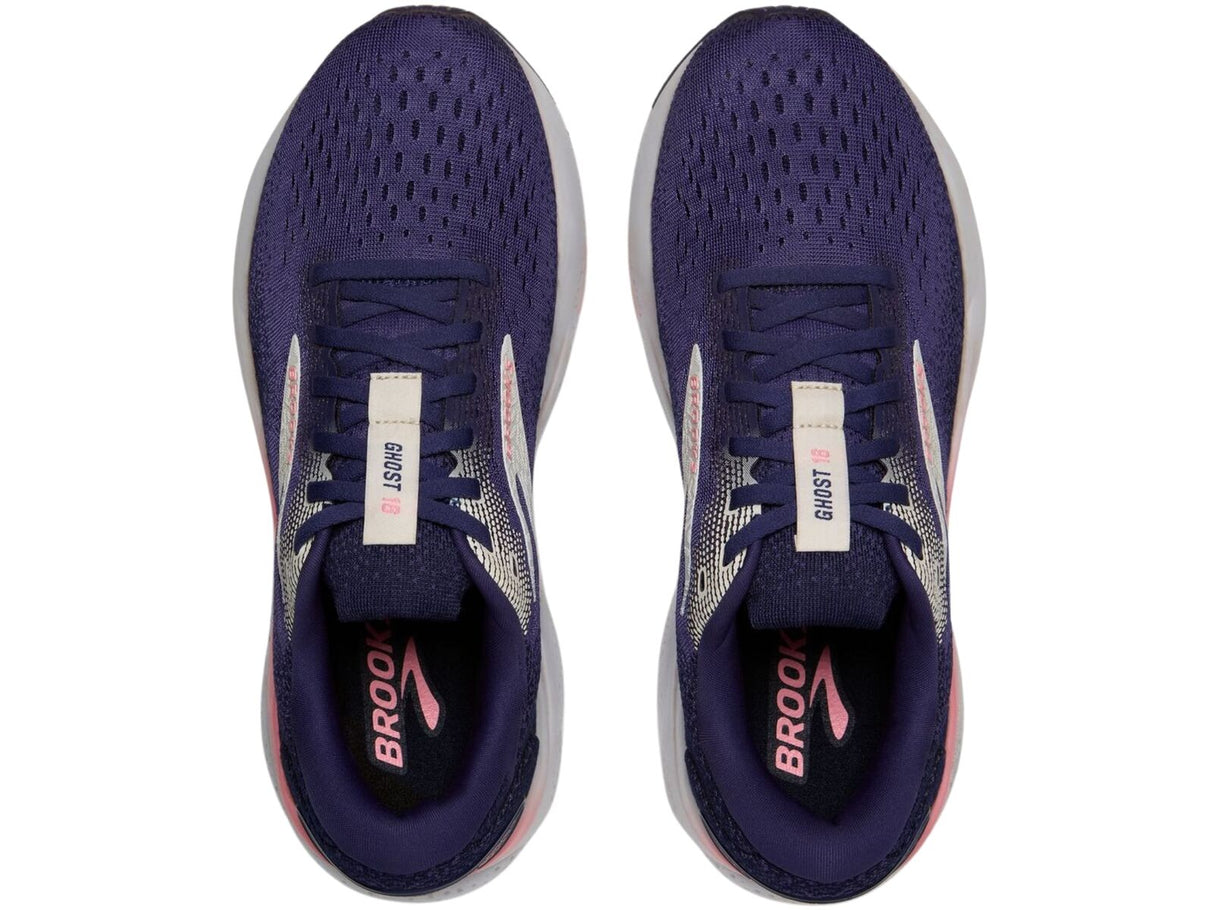 Womens Brooks Ghost 16 Running Shoes in Blue Ribbon/Dianthus – Size 7.5