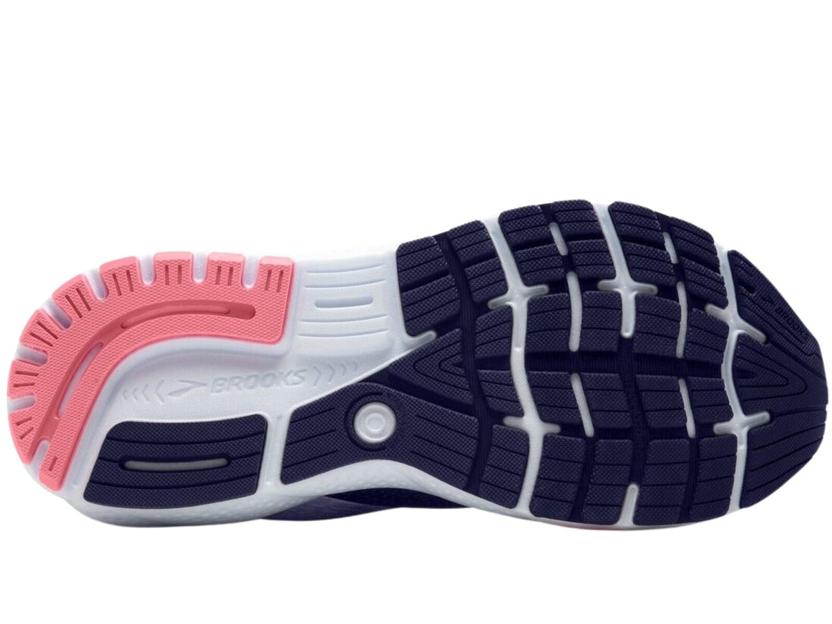 Womens Brooks Ghost 16 Running Shoes in Blue Ribbon/Dianthus – Size 7.5