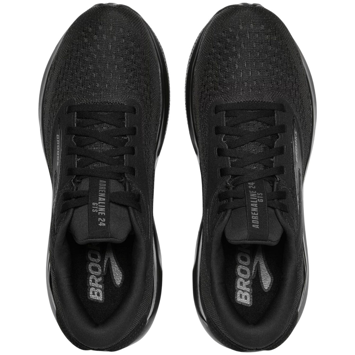 Brooks Adrenaline GTS 24 Womens Running Shoes Stability DNA Loft v3 in Black/Ebony