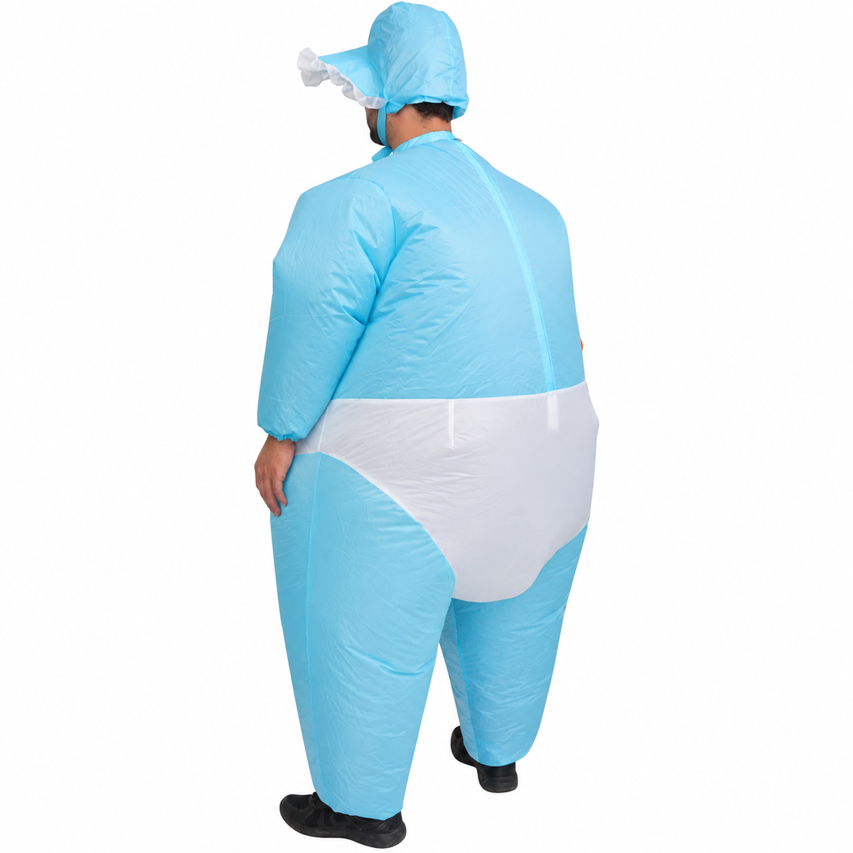 Adults Inflatable Baby Party Costume Hens Stag Bucks Gender Reveal - It's A Boy (Blue)