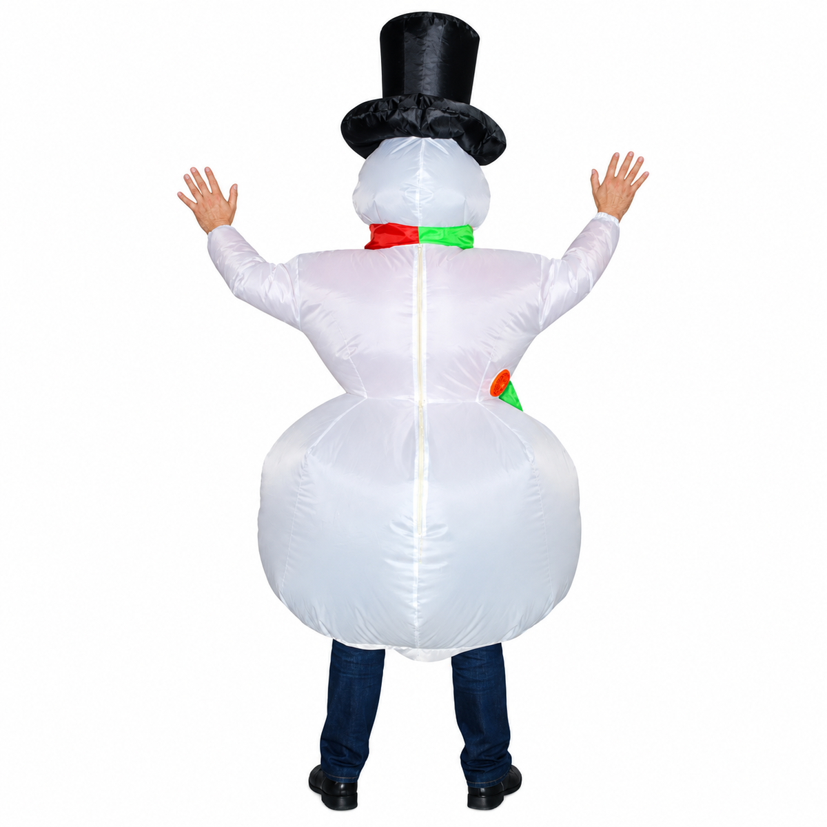 Adult Inflatable Snowman Party Costume Christmas Xmas Halloween