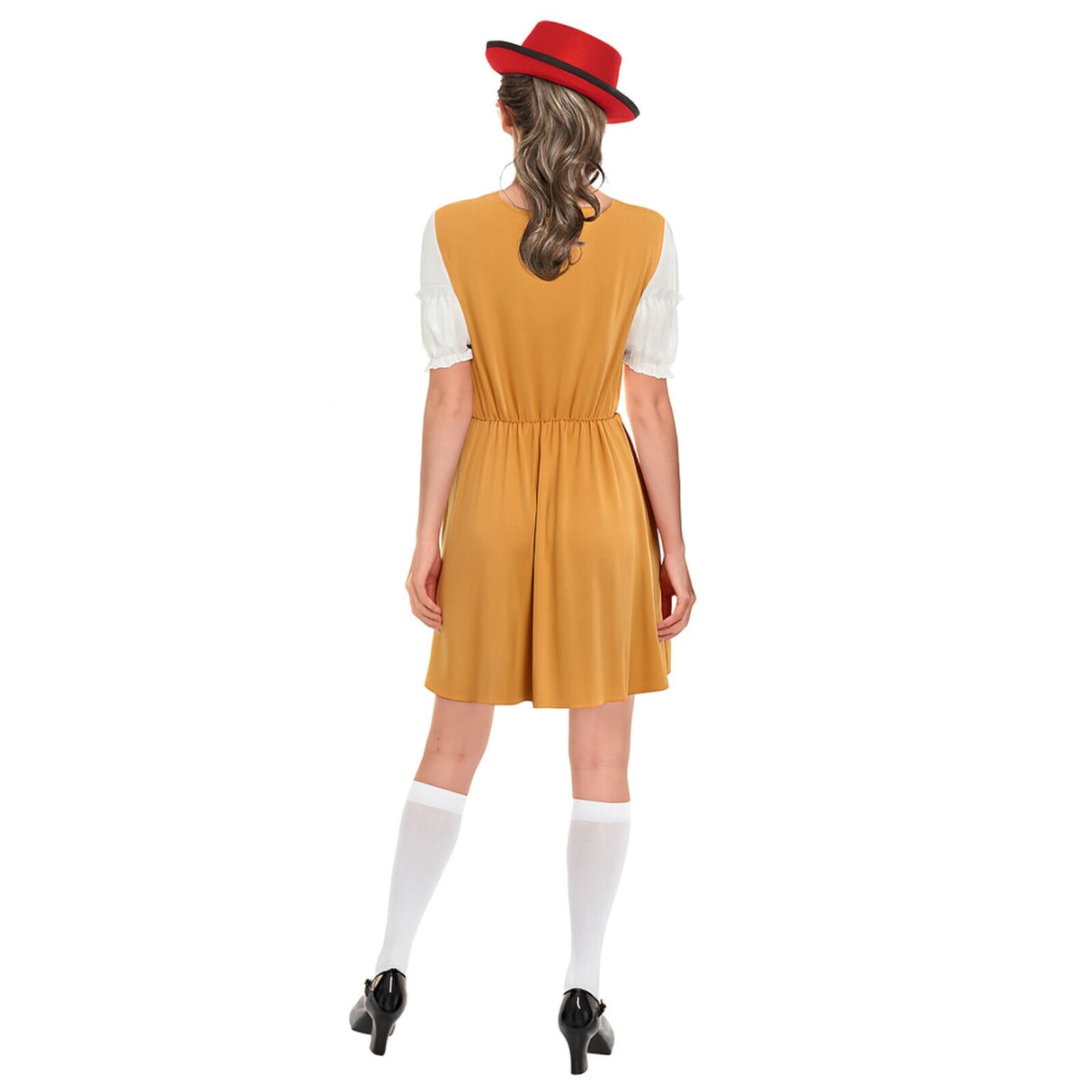 Womens Oktoberfest Bavarian Beer Girl Costume Adult Fancy Dress Ladies Outfit