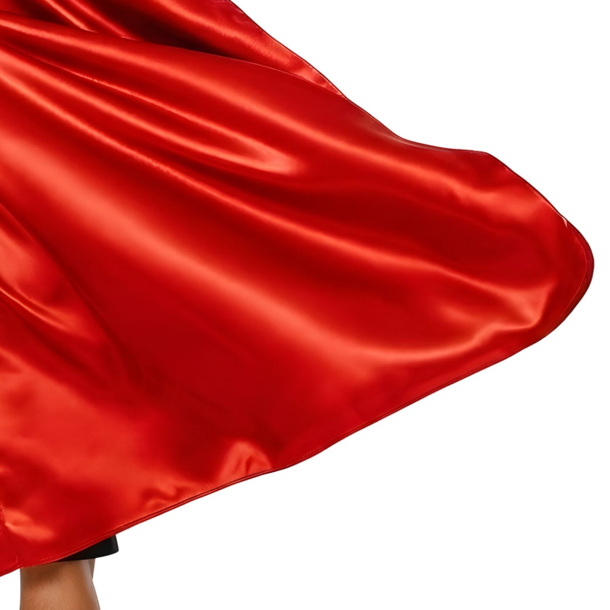 Long Red Cape - Vampire Cloak/Adults Superhero Costume for Halloween/Fancy Dress Party
