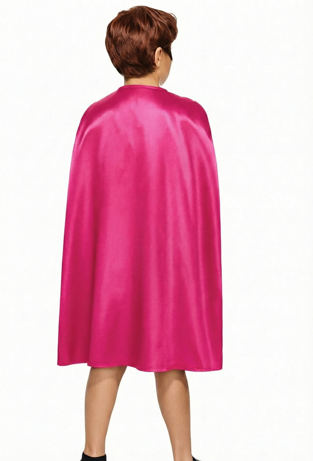 Medium Pink Cape - Vampire Cloak/Superhero Costume for Halloween/Fancy Dress Party
