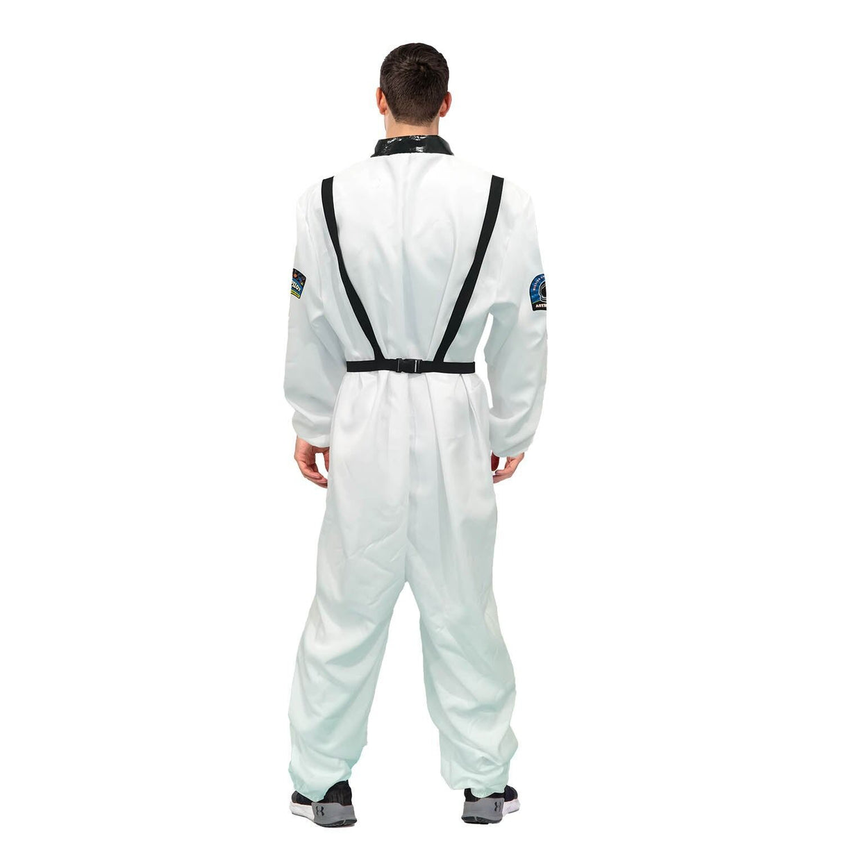 Adult Spaceman Costume Space Man Astronaut Jumpsuit Halloween Fancy Dress