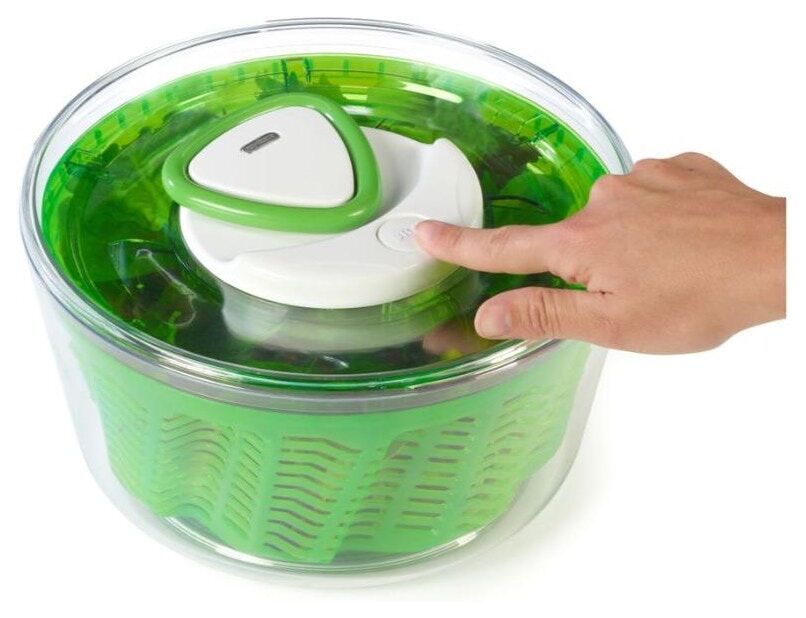 Zyliss Easy Spin 2 Salad Spinner in Green - Small