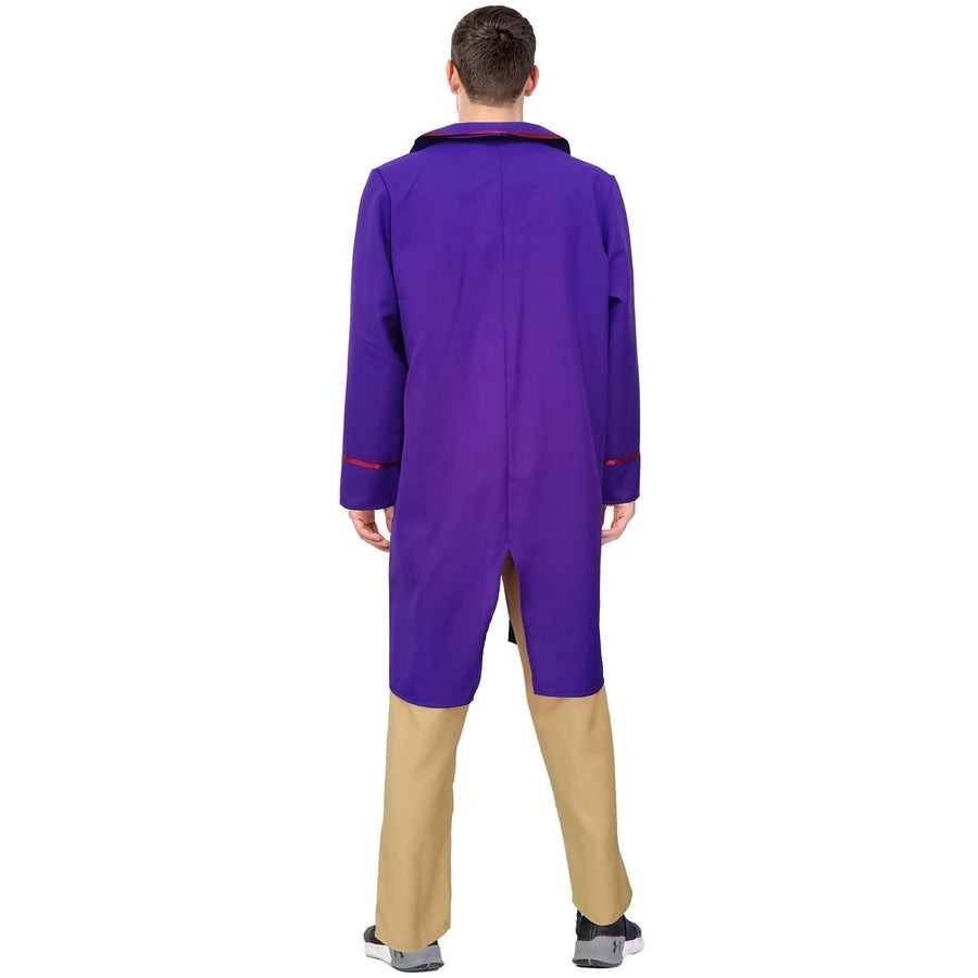 Adult Chocolatier Mens Party Book Week Costume Halloween Dress Up Purple
