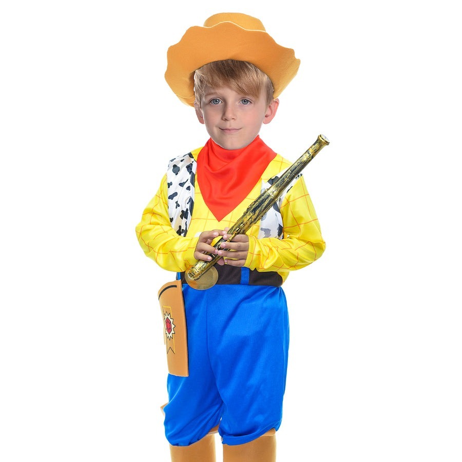 Boys Cowboy Space Ranger Costume - Kids Book Week & Halloween Fancy Dress