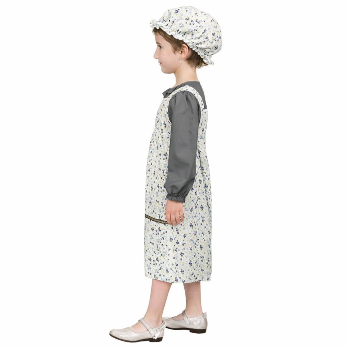 Girls Grandma/Old Lady Costume - Victorian Schoolgirl (100 Days/Book Week Halloween)