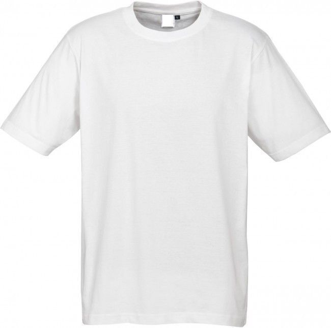 12x Mens Plain White T-Shirt Bulk Pack - 100% Cotton Casual Basic Top
