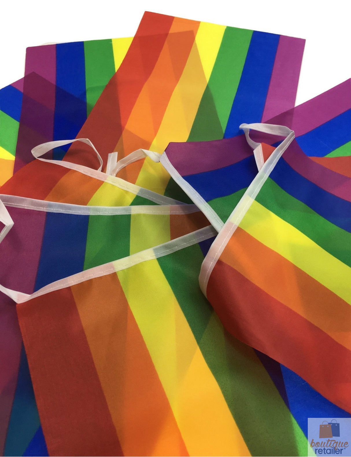 3.6m Rainbow Bunting Flag - Pride Banner/Market Stalls