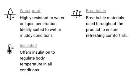 Caterpillar Mens Waterproof Zip Jacket w Hood Chinook CAT Winter Ski in Black