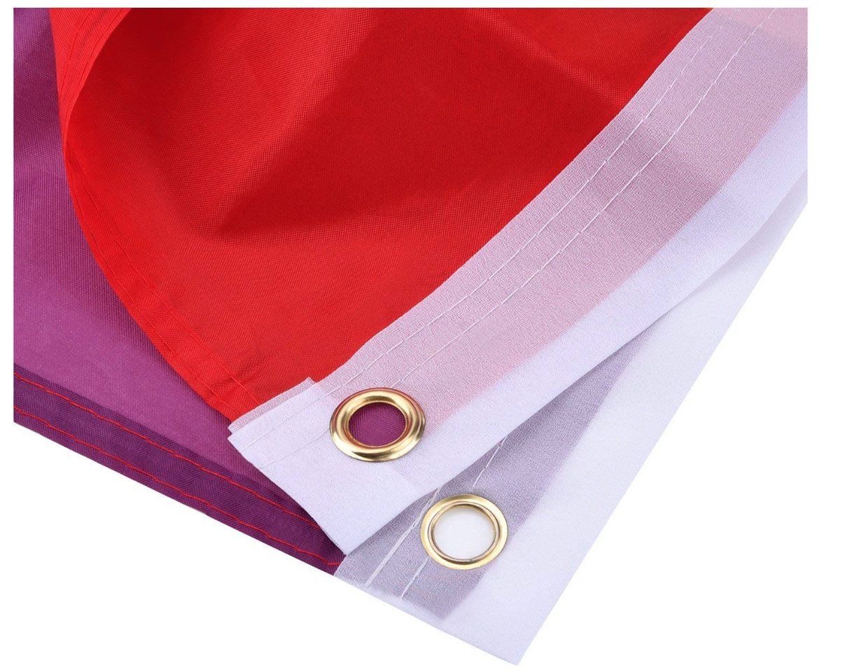 3x Rainbow Gay Pride Flag Bulk - Deluxe Outdoor Banner w/ Metal Eyelets (150x90cm)