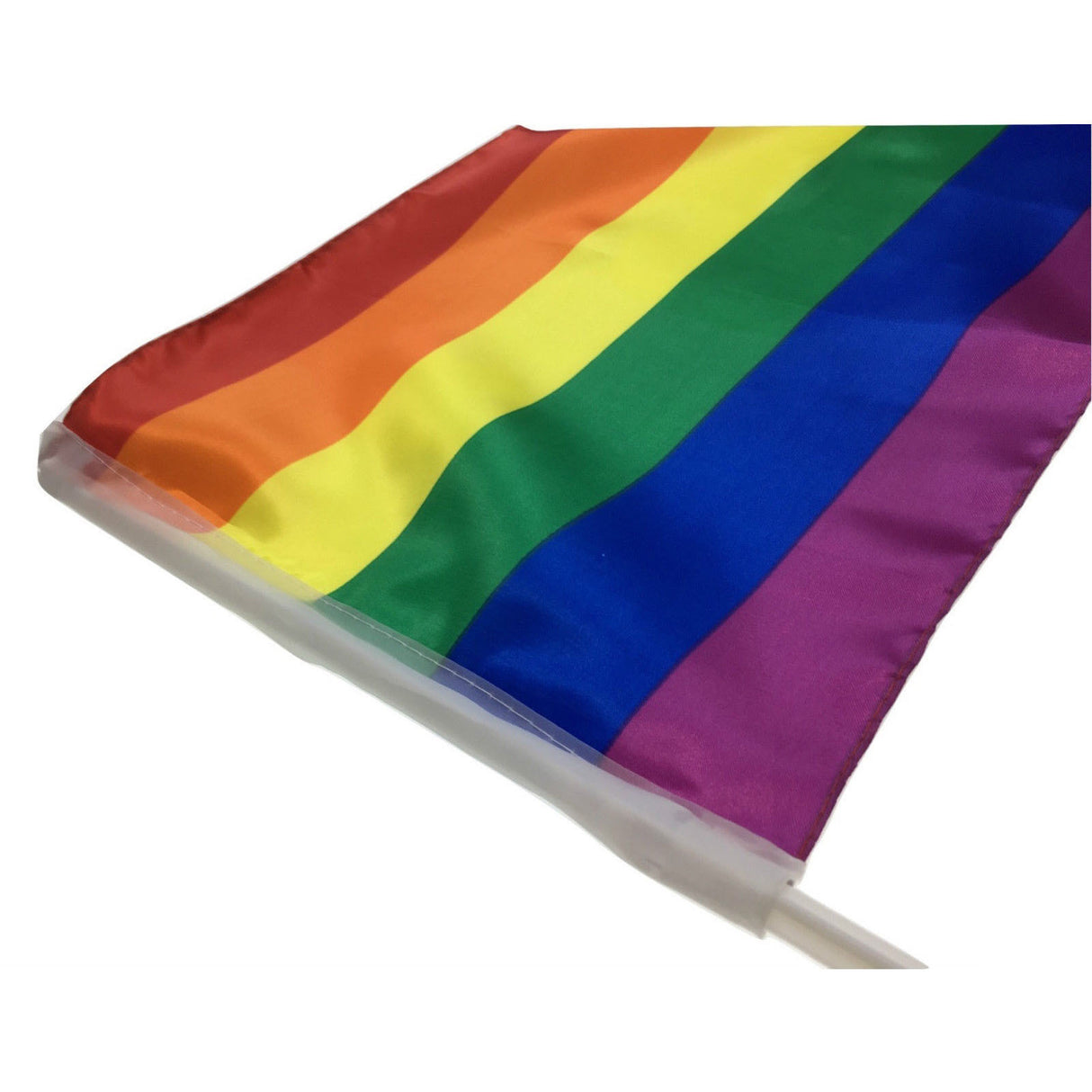 12x Rainbow Gay Pride Flag Bulk - Deluxe Outdoor Banner w/ Metal Eyelets (150x90cm)