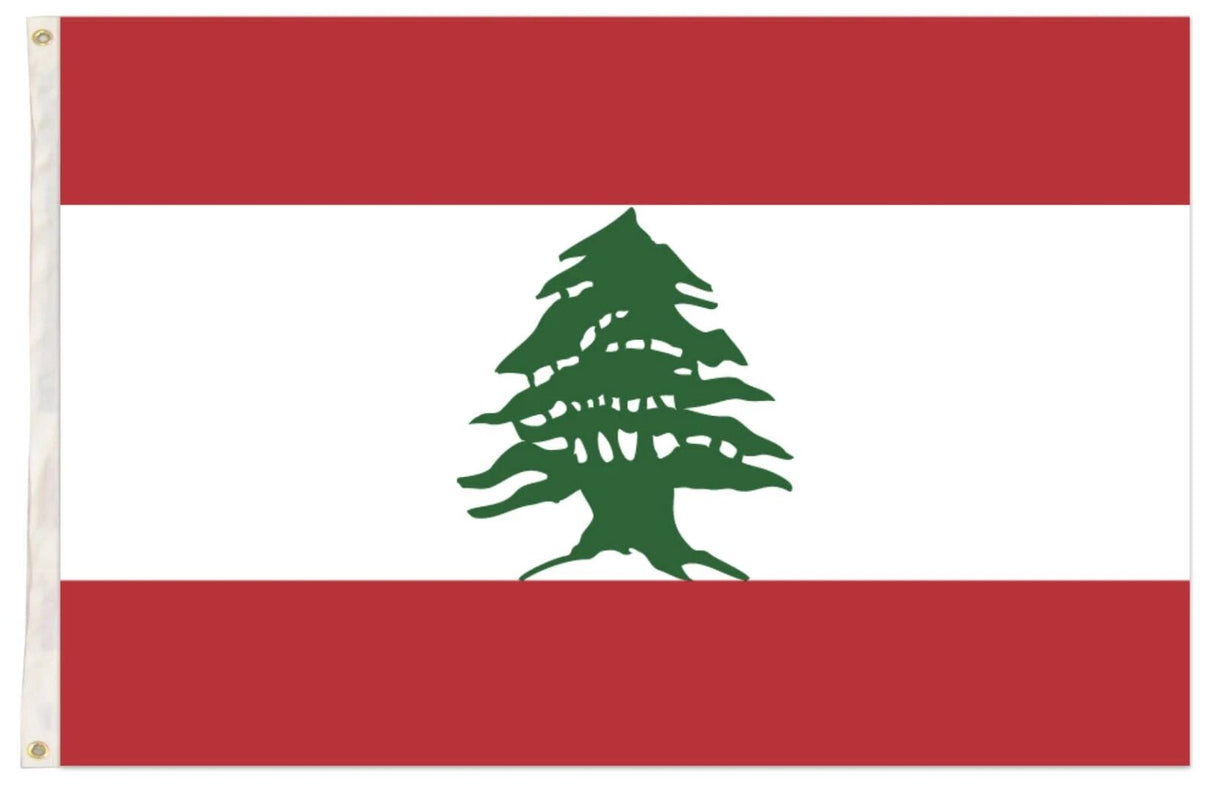 Lebanon Country Flag - Heavy Duty Lebanese Flag (150cm x 90cm)