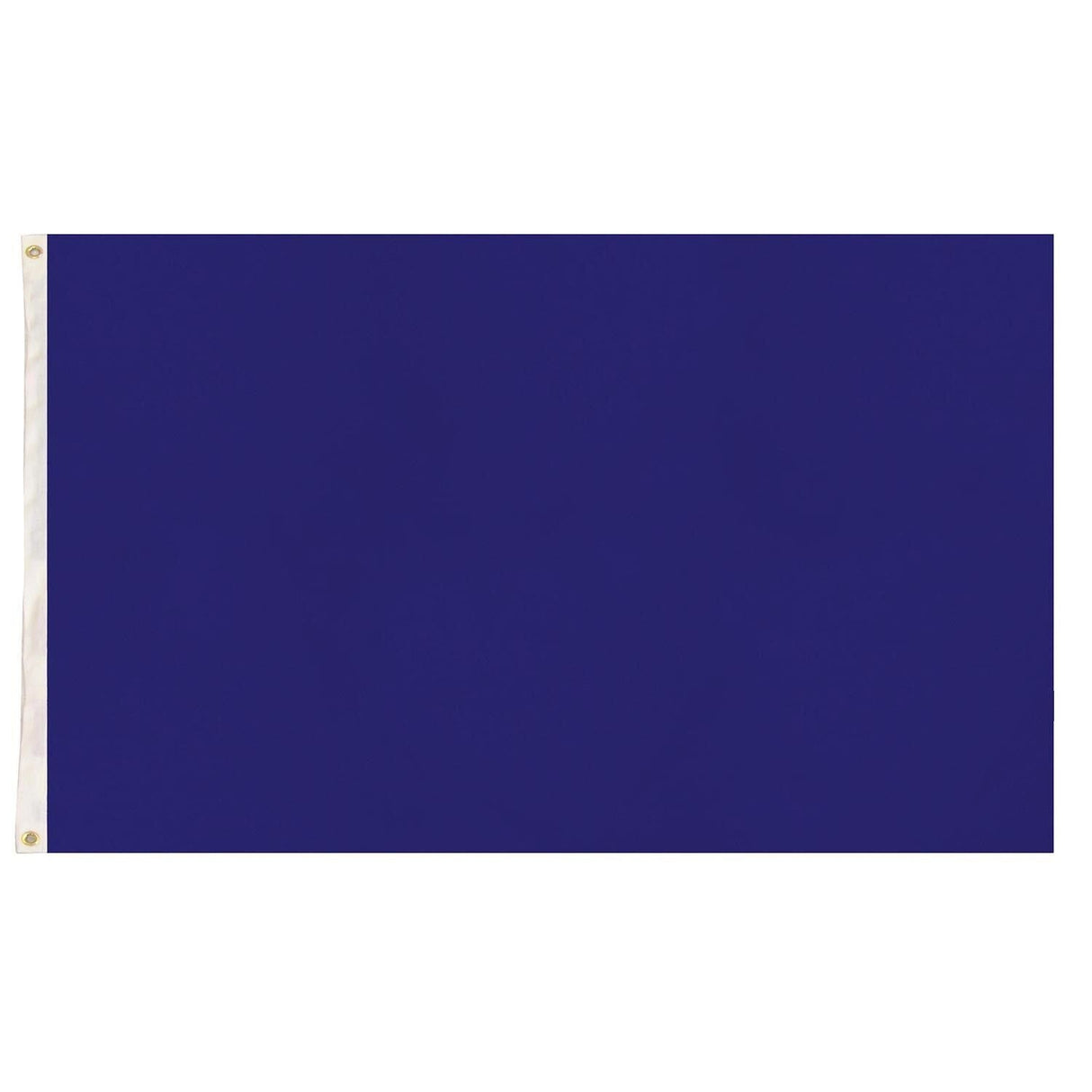 2x Plain Blue Flag Pack - School Colours/Houses - Sports Days (90x150cm)
