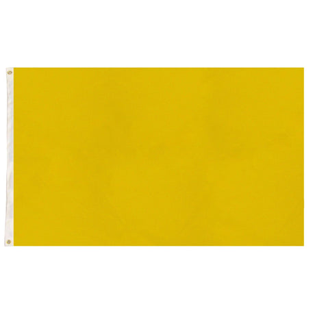 Plain Flag for School Colours Sports Day & Other Uses - Yellow (90x150cm)