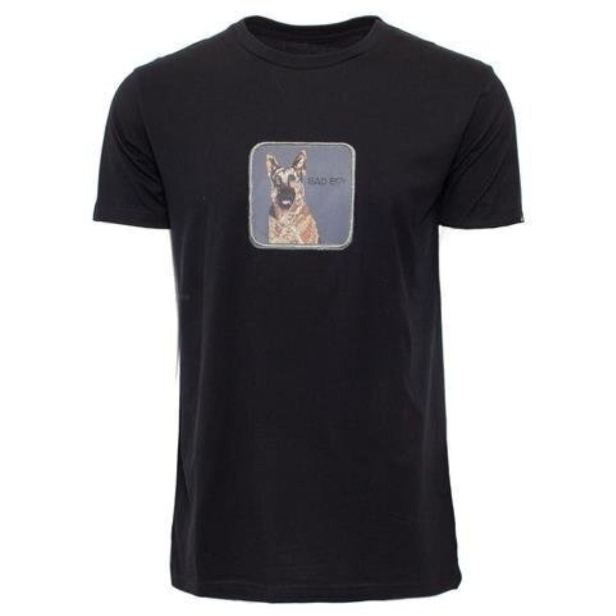Goorin Bros The Animal Farm T Shirt Top Short Sleeve Dog - Made in Portugal - Black