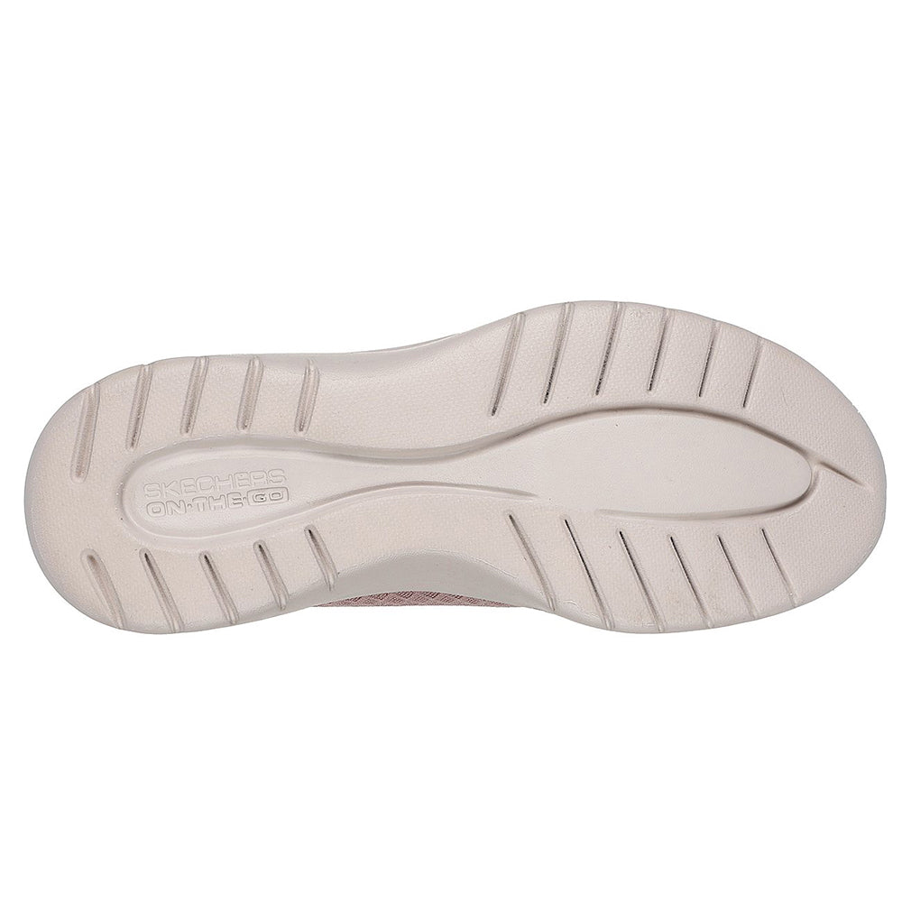 Skechers Womens On-The-Go Flex Skimmer Shoes in Dark Taupe