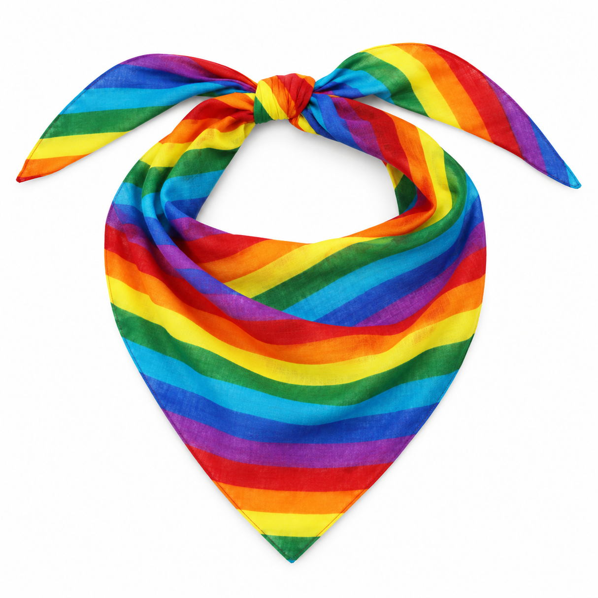 BANDANA Paisley 100% COTTON Head Wrap Durag Bandanna Summer Biker Scarf Mask - Rainbow