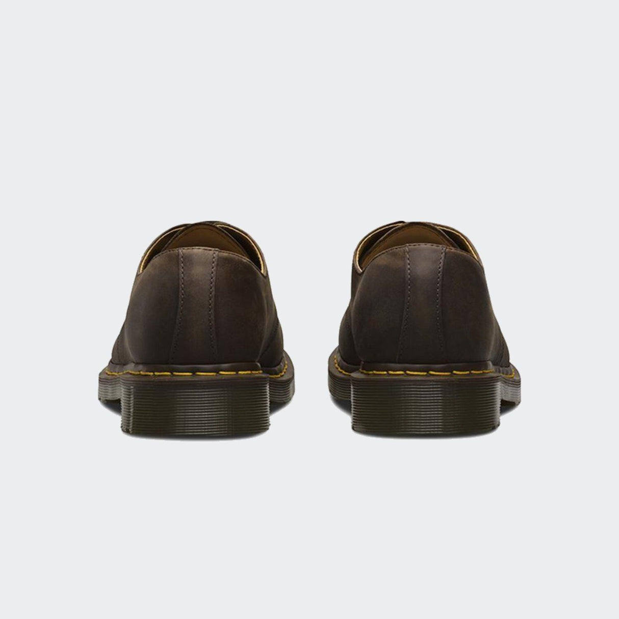 Dr. Martens 1461 Classic Smooth Shoes (3 Eye Lace Up Flats) - Dark Brown