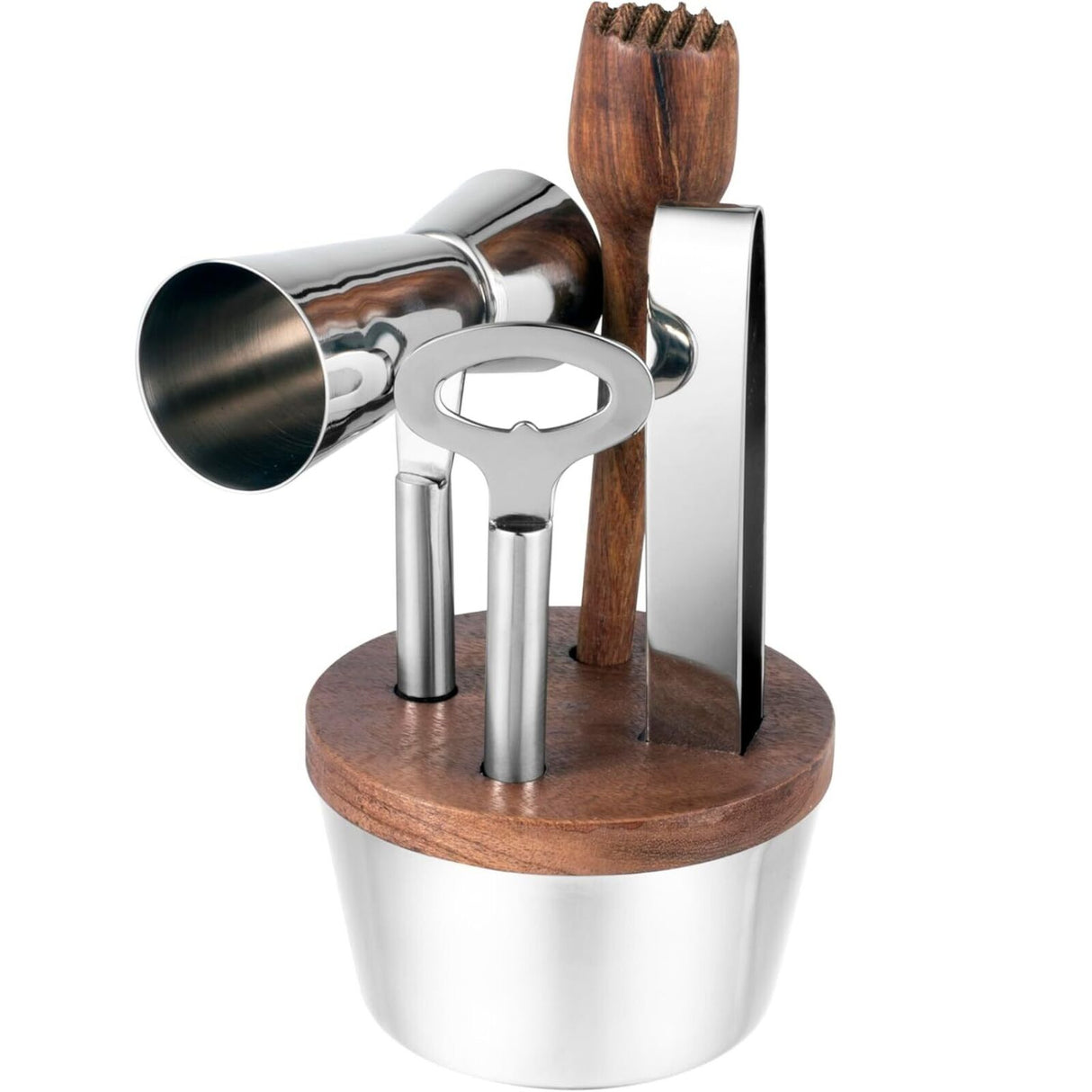 Avanti Kingston Cocktail Bar Tool Set - Stainless Steel Shaker Kit