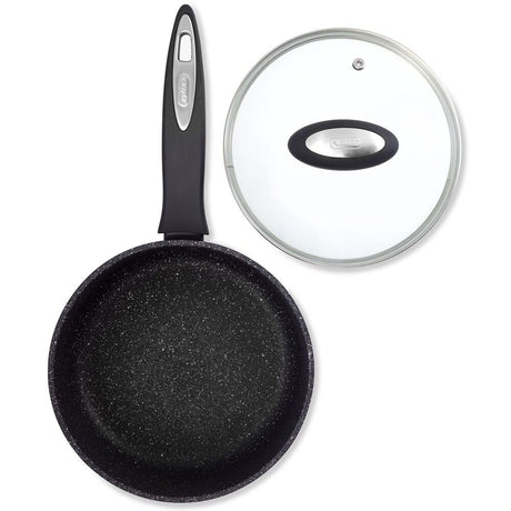Zyliss Ultimate Forged 18cm/2L Non-Stick Saucepan w/ Lid Cover - Black