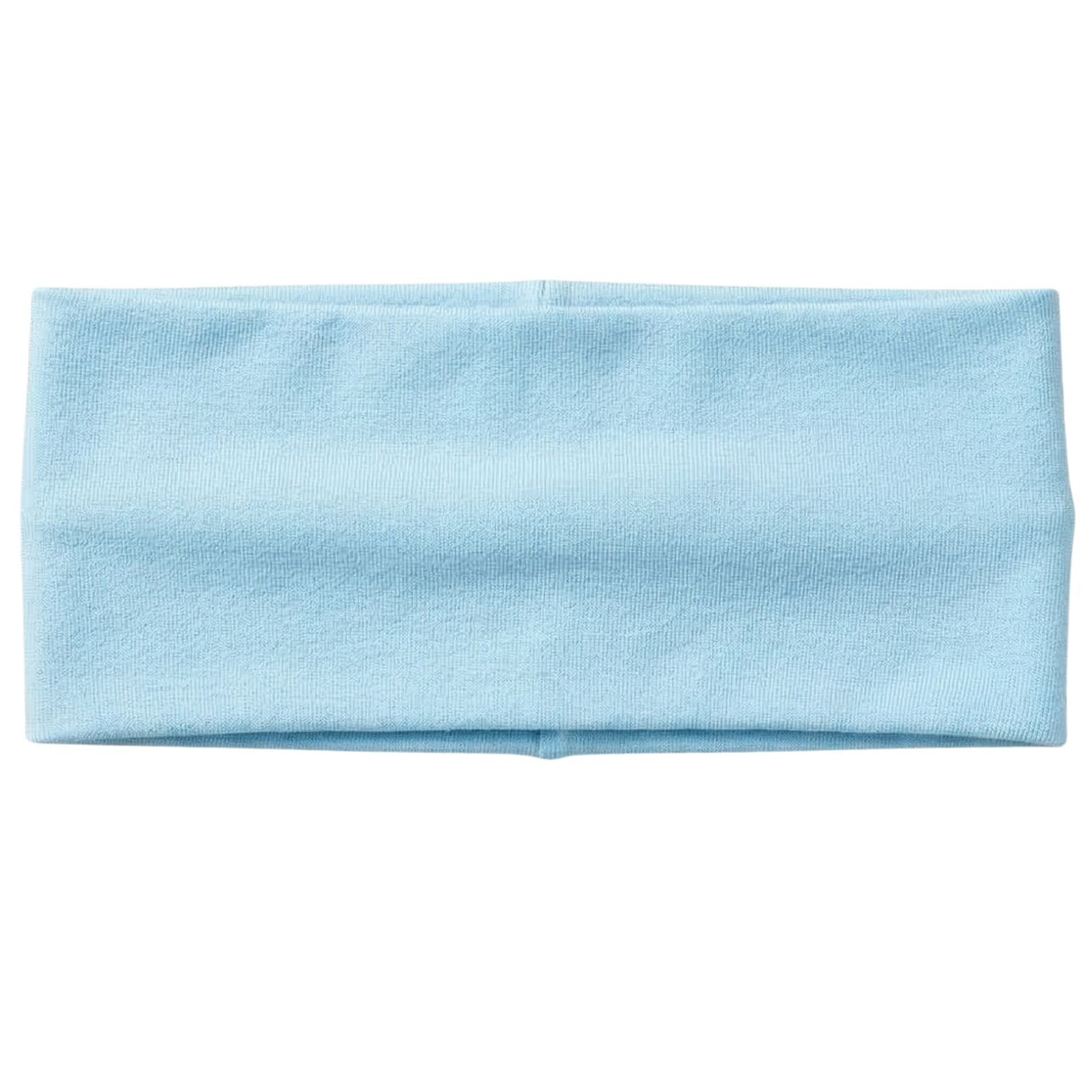 Sky Blue Sports Headband - 8cm Elastic Stretch Hair Band (Yoga/Gym)
