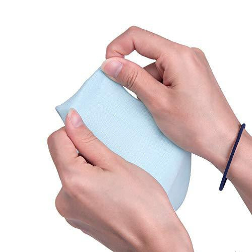 PLAIN HEADBAND Elastic Stretch Sports Yoga Hair Band Unisex 8cm Wide Wrap - Brown